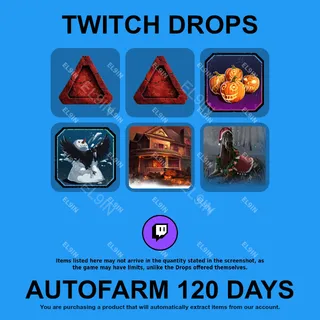 ✪👑【Dead by Daylight】Twitch Drops ✪ Automatic farming 120 days