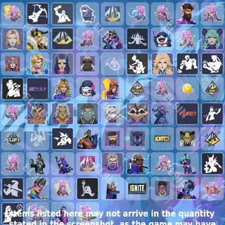 ❤️ Marvel Rivals Twitch Drops 🌌 Season 6.5 Twitch Drops [Total 76 Items]