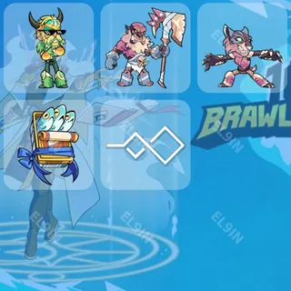 💎 Brawlhalla Twitch Drops 💜 Brawlhalla - Patch 10  [Total 5 Items]