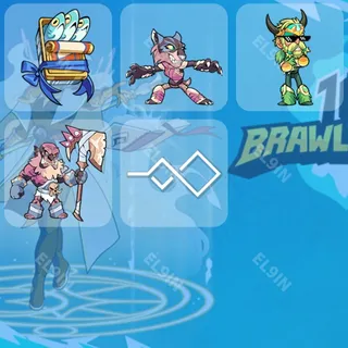 ⚡️ Brawlhalla Twitch Drops 🌐 Brawlhalla - Patch 10  [Total 5 Items]