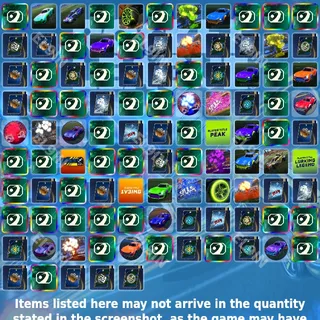 💜 Rocket League Twitch Drops ⚡️ RLCS 2v2 [Total 104 Items]