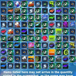 ⚡️ Rocket League Twitch Drops 💜 RL x Jynxzi Drop Rush [Total 109 Items]