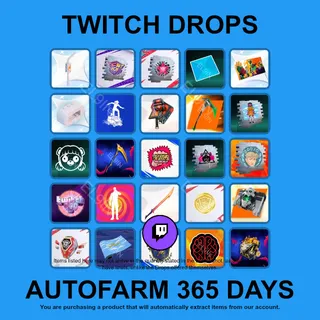 ✪❤️【Fortnite】Twitch Drops ✪ Automatic farming 365 days