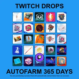 ✪🌐【Fortnite】Twitch Drops ✪ Automatic farming 365 days