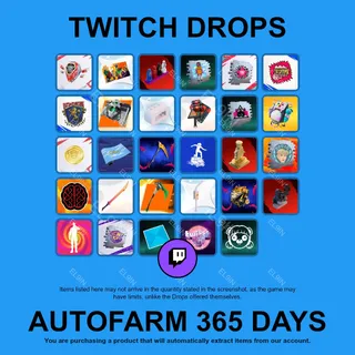 ✪✅【Fortnite】Twitch Drops ✪ Automatic farming 365 days