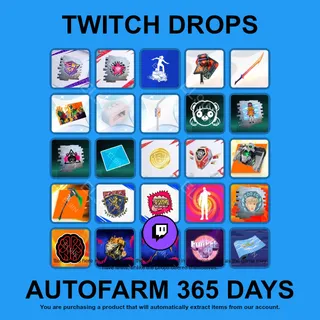 ✪🌌【Fortnite】Twitch Drops ✪ Automatic farming 365 days