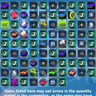 💎 Rocket League Twitch Drops 💜 CRL 2026 [Total 87 Items]