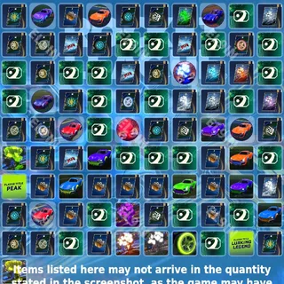 🌌 Rocket League Twitch Drops 👑 Rocket League Drop Rush [Total 91 Items]