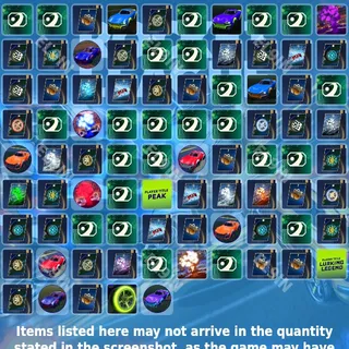 🌐 Rocket League Twitch Drops 🧙‍♂️ Rocket League Drop Rush  [Total 85 Items]