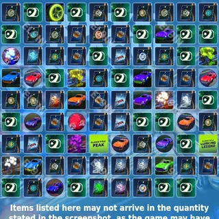 ⚡️ Rocket League Twitch Drops 🧨 Rocket League Drop Rush [Total 89 Items]