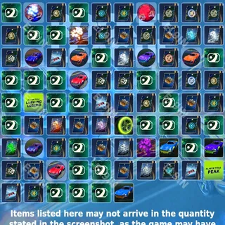 👑 Rocket League Twitch Drops 👑 Rocket League Drop Rush  [Total 86 Items]
