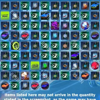 💜 Rocket League Twitch Drops ✅ Rocket League Drop Rush  [Total 85 Items]