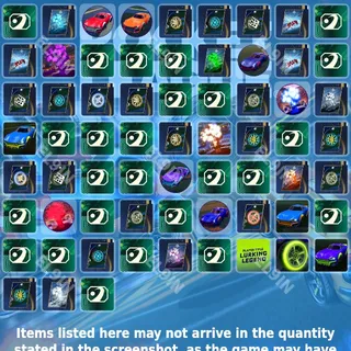 ❤️ Rocket League Twitch Drops 💜 RLCS Boston Major Drops  [Total 66 Items]