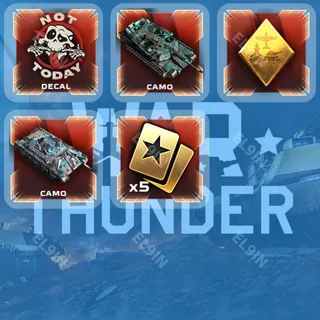 💜 War Thunder Twitch Drops 🧙‍♂️ Major III - Final [Total 5 Items]