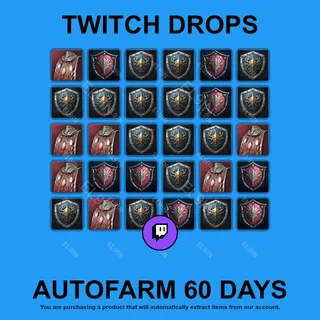 ✪💎【Rise Online】Twitch Drops ✪ Automatic farming 60 days