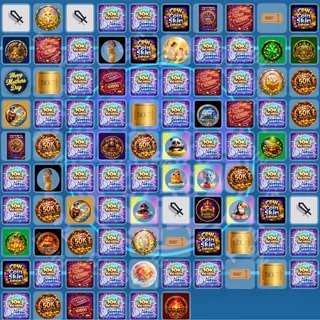 🌐 Coin Pusher World Twitch Drops 🧙‍♂️ cpw0802 [Total 96 Items]