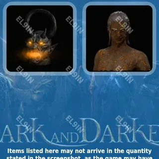 🌐 Dark and Darker Twitch Drops 🧨 EA Season 9 Drops 1  [Total 2 Items]