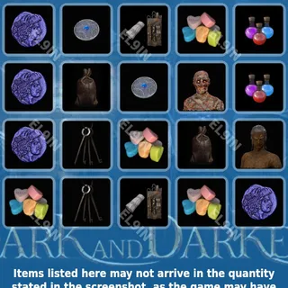 🧨 Dark and Darker Twitch Drops 👑 EA Season 8 Drops 2 [Total 20 Items]