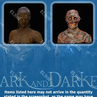 ⚡️ Dark and Darker Twitch Drops 🌌 EA Season 9 Drops 1  [Total 2 Items]