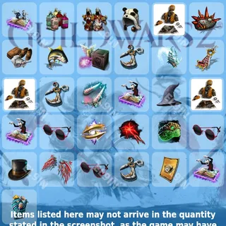 💜 Guild Wars 2 💎 Twitch Drops ✅ Year End Celebration [Total 31 Items]