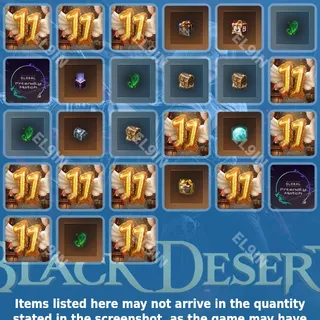 💜 Black Desert Twitch Drops 👑 [Console]AoS Drops Day 3 [Total 27 Items]
