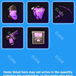 💜 Rust Twitch Drops 🧨 Twitch Rivals Generals [Total 5 Items]