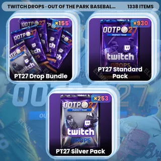 💎 Out of the Park Baseball 27 Twitch Drops 🌌 Affiliate10/27/26 [Total 1338 Items]