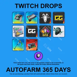 ✪🧙‍♂️【Fortnite】Twitch Drops ✪ Automatic farming 365 days
