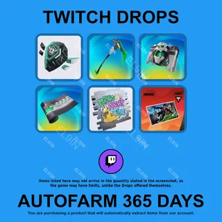 ✪🧨【Fortnite】Twitch Drops ✪ Automatic farming 365 days