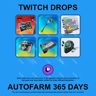 ✪🧙‍♂️【Fortnite】Twitch Drops ✪ Automatic farming 365 days