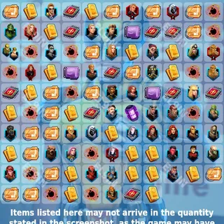 ⚡️ MARVEL Strike Force 🌌 Twitch Drops ✅ Winter Guard Week 4 [Total 114 Items]