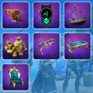 ⚡️ Sea of Thieves Twitch Drops 🧙‍♂️ Season 20 CW Bonus Drops [Total 7 Items]