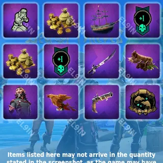⚡️ Sea of Thieves Twitch Drops 💜 Season 20 Launch Drops! [Total 12 Items]