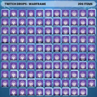 🧨 Warframe Twitch Drops 🌐 PMCFQ - Asura_Tenshi [Total 206 Items]