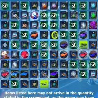 👑 Rocket League Twitch Drops 👑 Rocket League Drop Rush  [Total 86 Items]