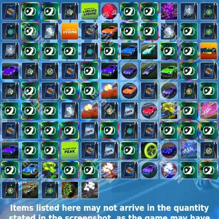 🌌 Rocket League Twitch Drops ⚡️ RLCS 2v2 [Total 104 Items]