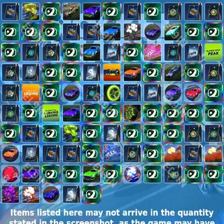 ⚡️ Rocket League Twitch Drops ✅ RLCS 2v2 [Total 104 Items]