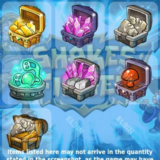 🧙‍♂️ Shakes and Fidget Twitch Drops ❤️ S&F Droplets [Total 7 Items]