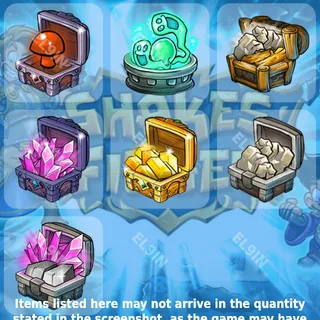 ⚡️ Shakes and Fidget Twitch Drops 👑 S&F Droplets [Total 7 Items]