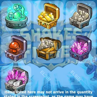 🧨 Shakes and Fidget Twitch Drops 🌐 S&F Droplets [Total 7 Items]