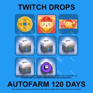 ✪⚡️【Overwatch 2】Twitch Drops ✪ Automatic farming 120 days