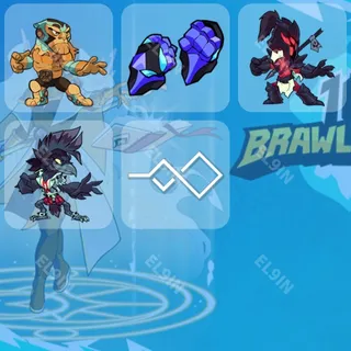 👑 Brawlhalla Twitch Drops 🌌 Brawlhalla Autumn Singles [Total 5 Items]