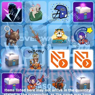 ✅ Overwatch 2 Twitch Drops 🧨 OW 10th Anniversary Drops [Total 16 Items]