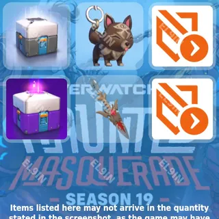 ⚡️ Overwatch 2 Twitch Drops 🧨 OWCS S1 Asia [Total 6 Items]