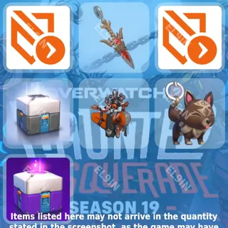 ⚡️ Overwatch 2 Twitch Drops 🌌 OWCS S1 Asia [Total 7 Items]