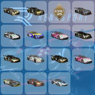 🧨 Rennsport Twitch Drops 🧨 EWC 2025 [Total 15 Items]
