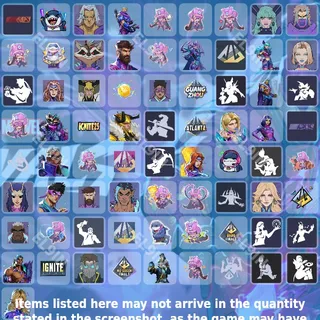 🌌 Marvel Rivals 🌌 Twitch Drops 🧨 Season 6 Twitch Drops [Total 73 Items]