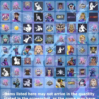 ⚡️ Marvel Rivals 💎 Twitch Drops 🌐 Season 6 Twitch Drops [Total 73 Items]