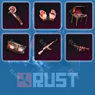 ⚡️ Rust Twitch Drops 👑 Rust Rivals General Drops [Total 6 Items]