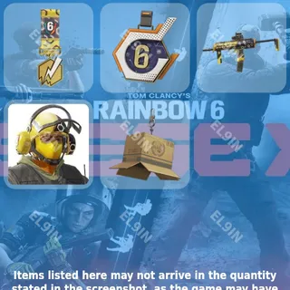 ❤️ Tom Clancy's Rainbow Six Siege X Twitch Drops ✅ R6S SI 2026 GRAND FINAL [Total 5 Items]